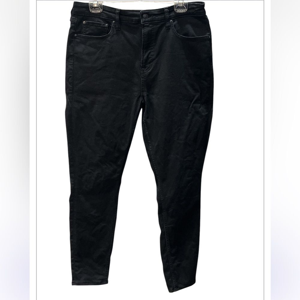 Women's New Free Assembly Black High Rise Skinny Jeans Size 14